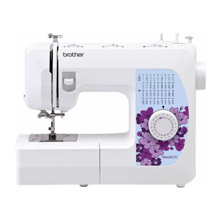 Швейная машина Brother Hanami 37s, 37 опер, обметочная, эластичная, потайная строчка, белый 239550